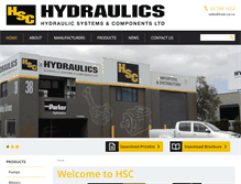 Tablet Screenshot of hsac.co.nz