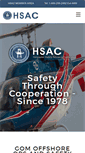 Mobile Screenshot of hsac.org